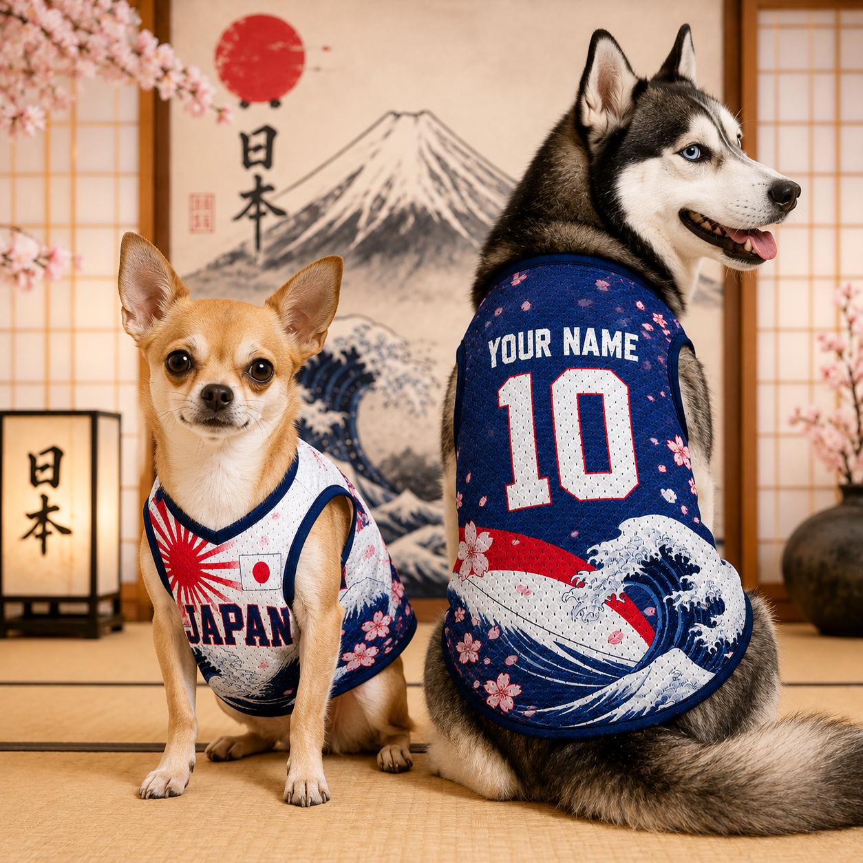 Japan on-pet color preview