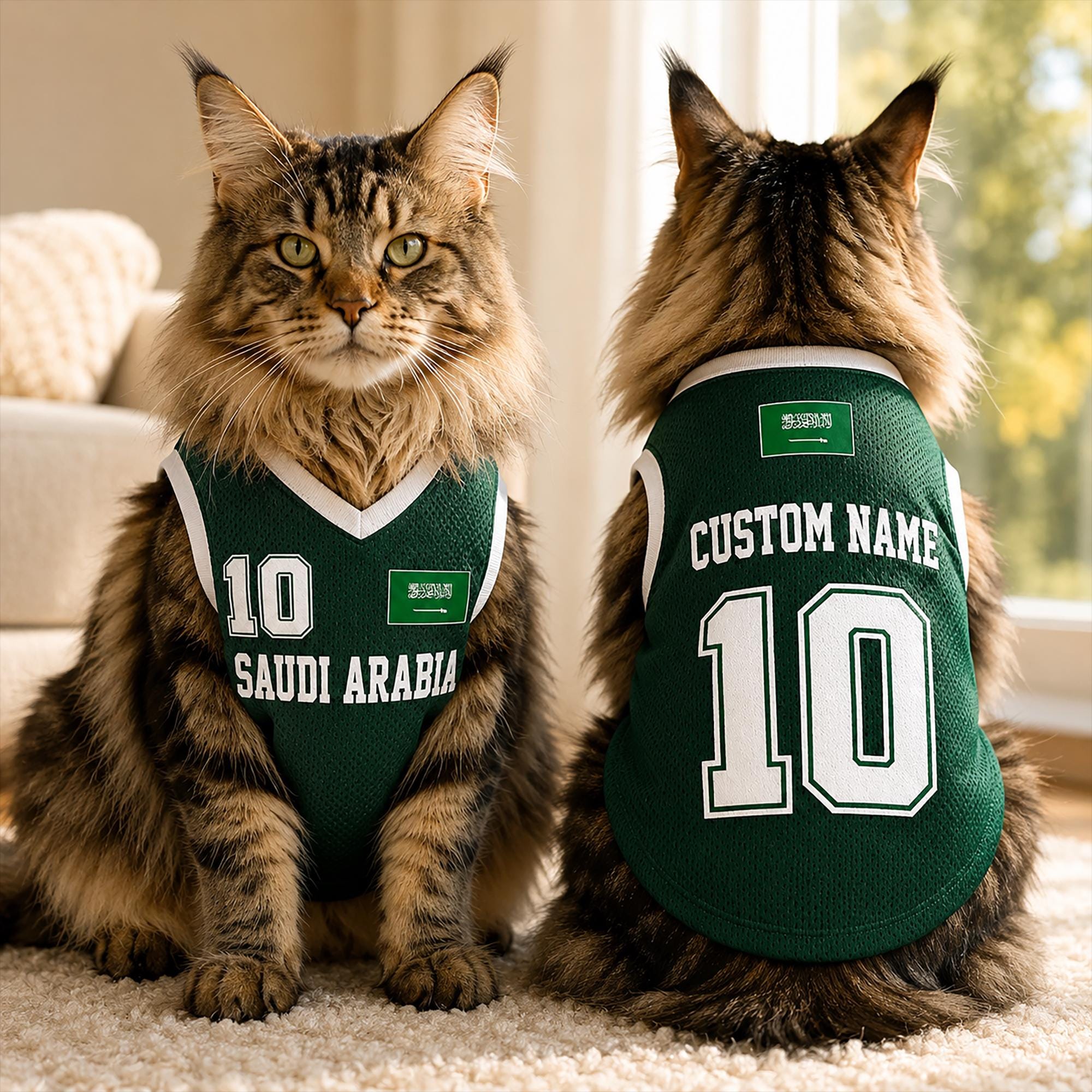 Saudi Arabia on-pet color preview