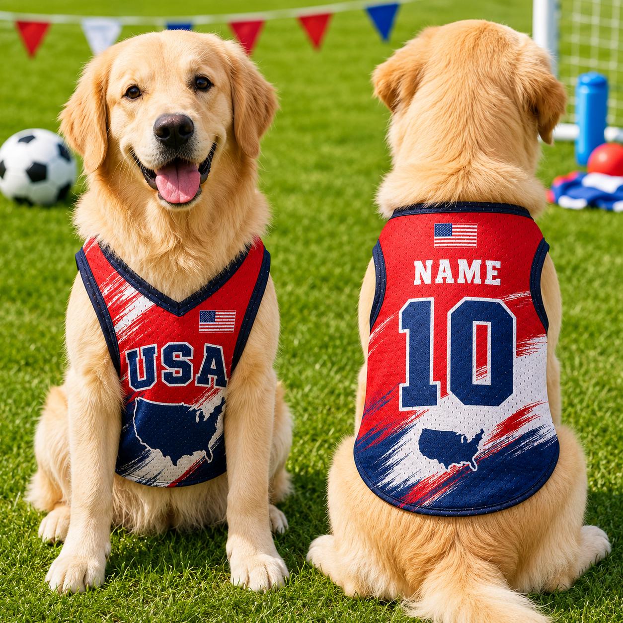 United States on-pet color preview
